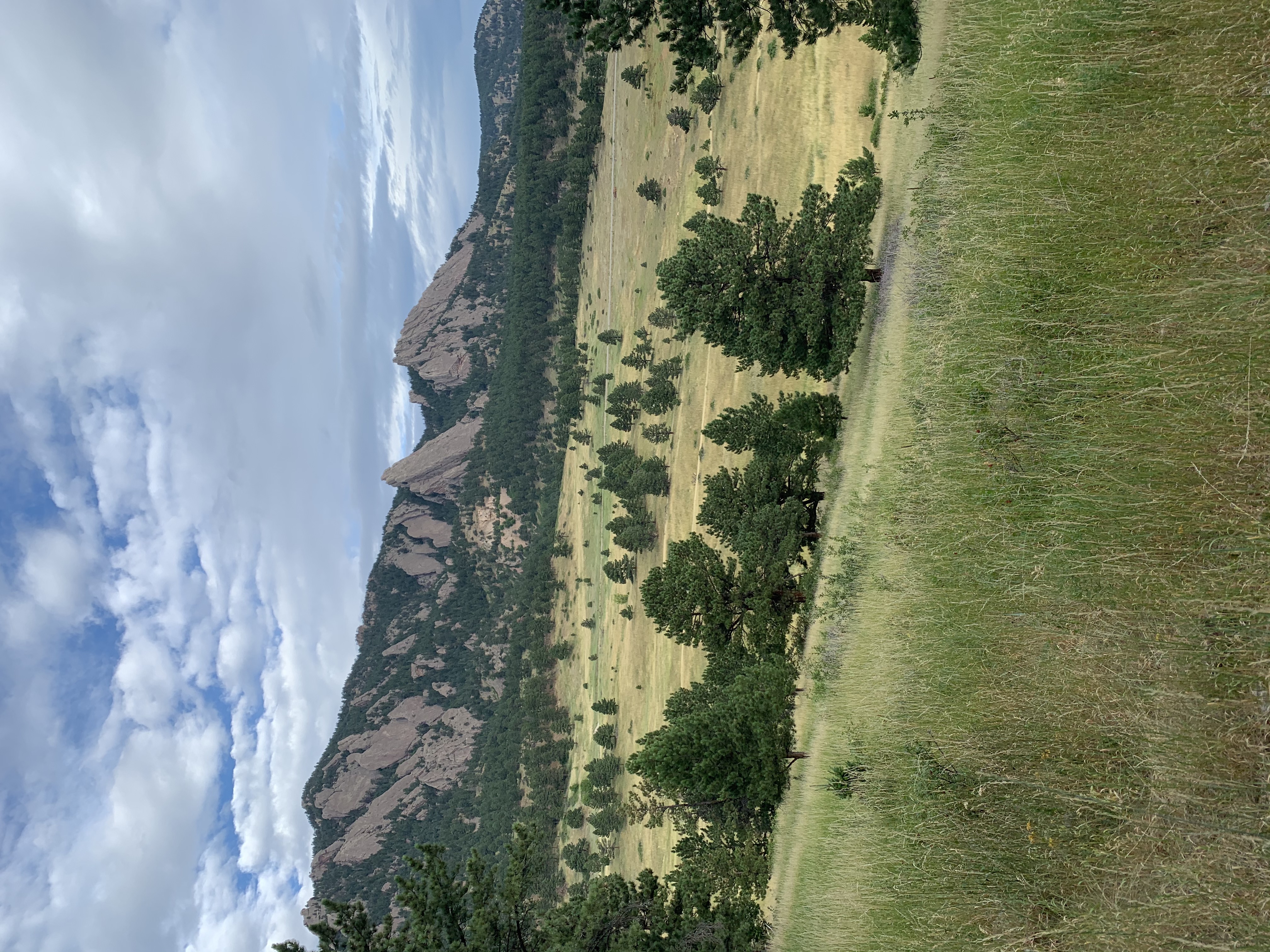 view of flatirons